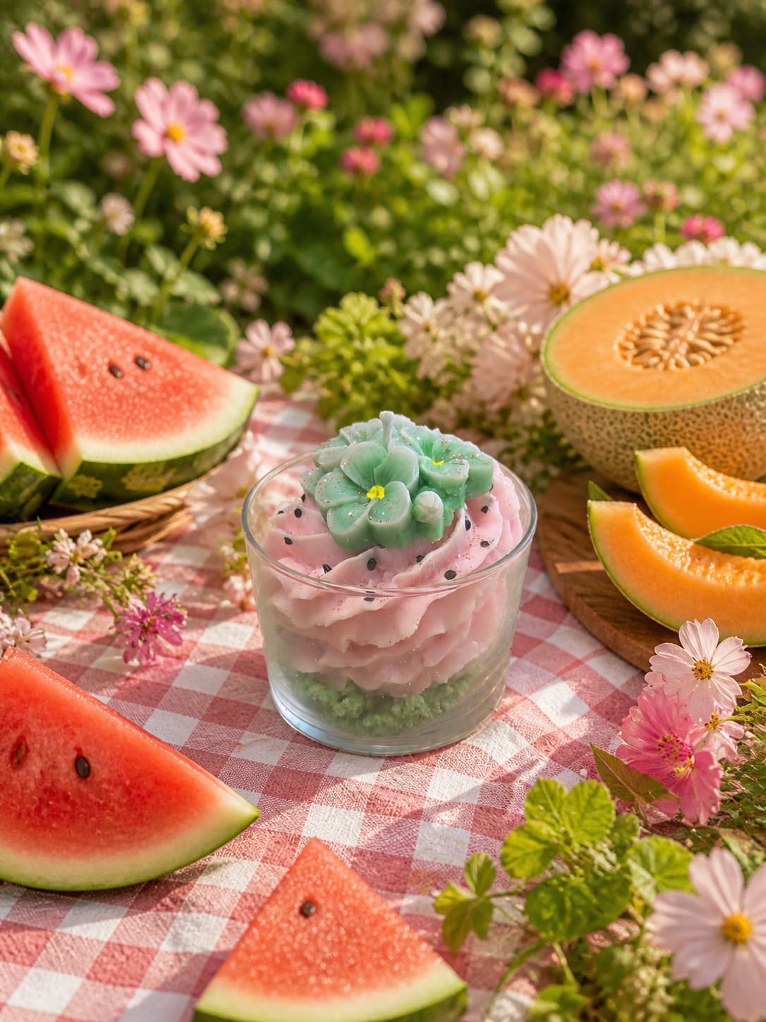 Bougie Chantilly Pastèque/Melon