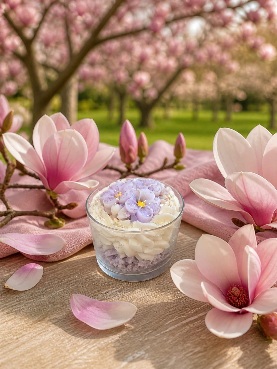 Bougie Chantilly Magnolia