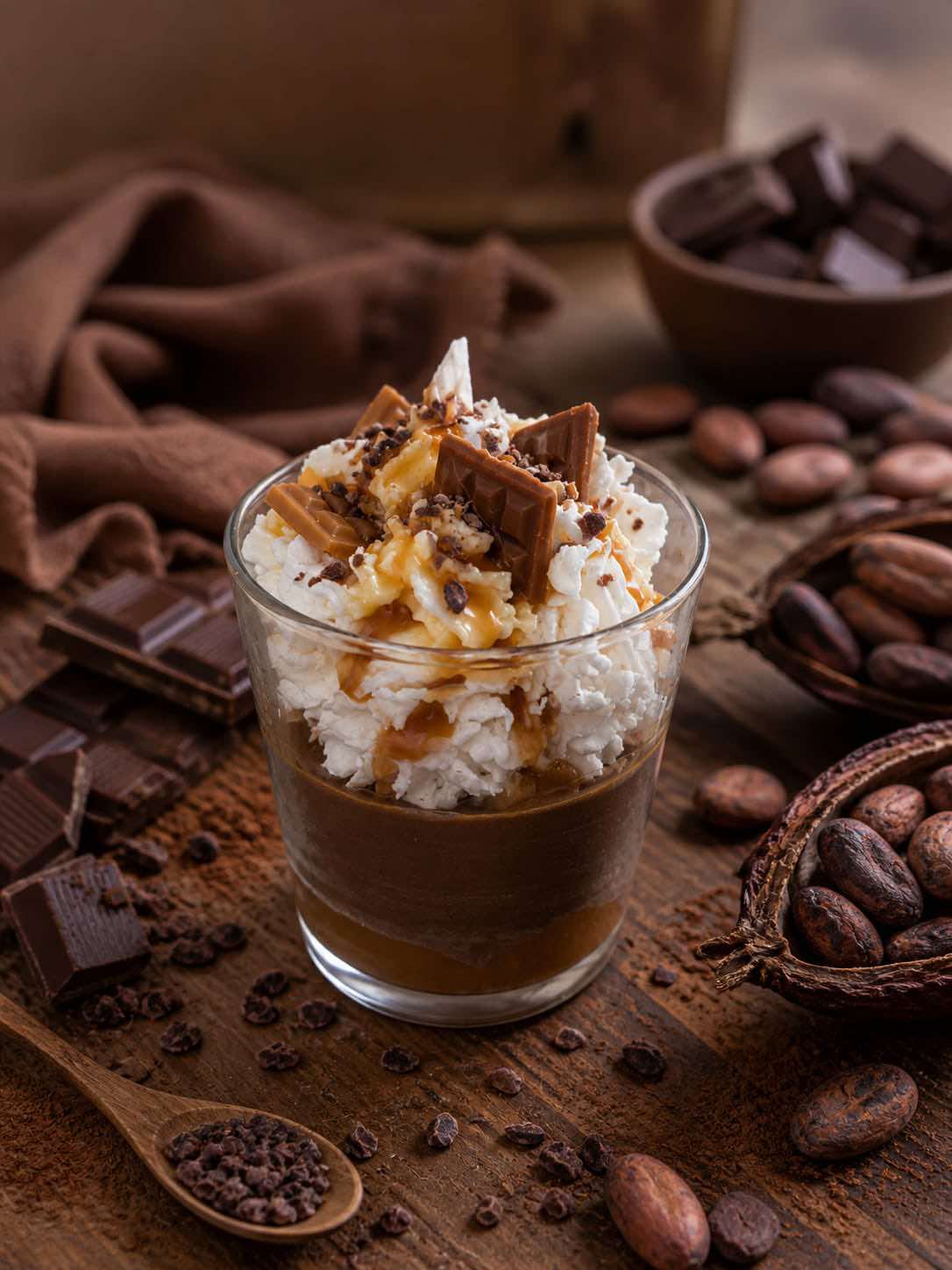 Bougie Chantilly Chocolat Chaud
