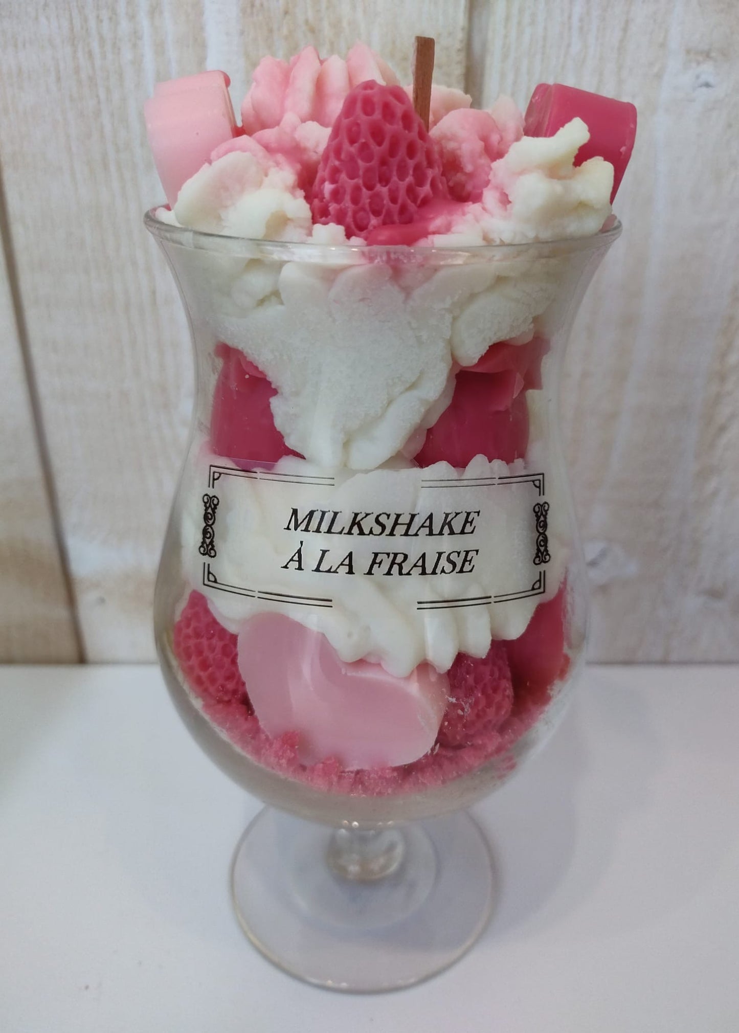 Bougie Milkshake Chantilly