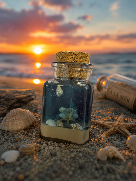 Bougie Bouteille À La Mer