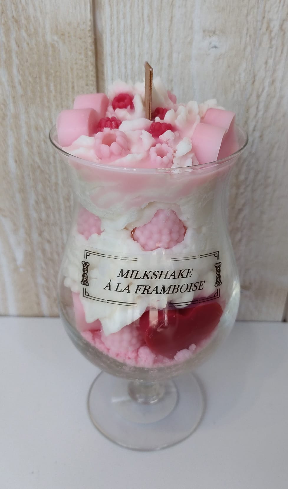 Bougie Milkshake Chantilly