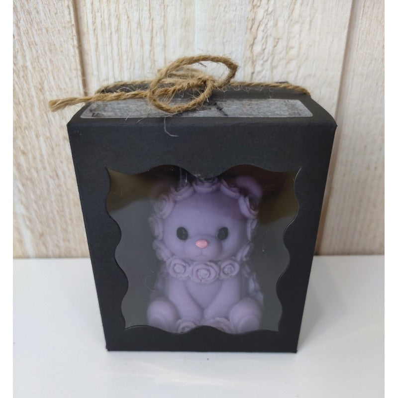Bougie Moulée Nounours Capuche