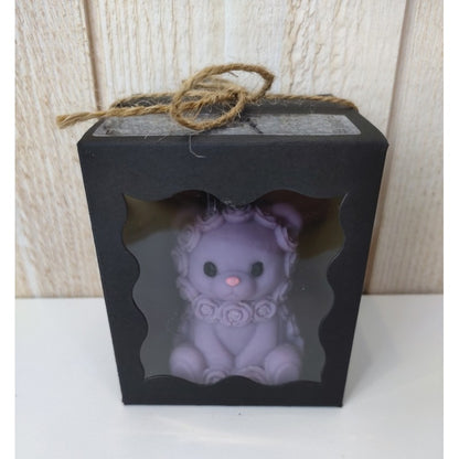 Bougie Moulée Nounours Capuche